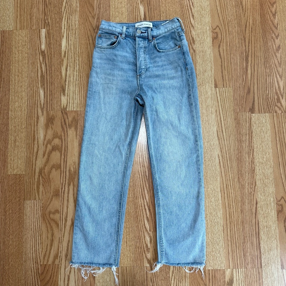 Denim Forum “Arlo High Rise Straight”